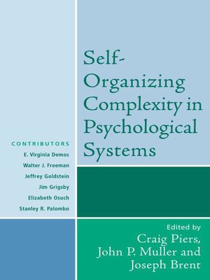 cover image of Self-Organizing Complexity in Psychological Systems